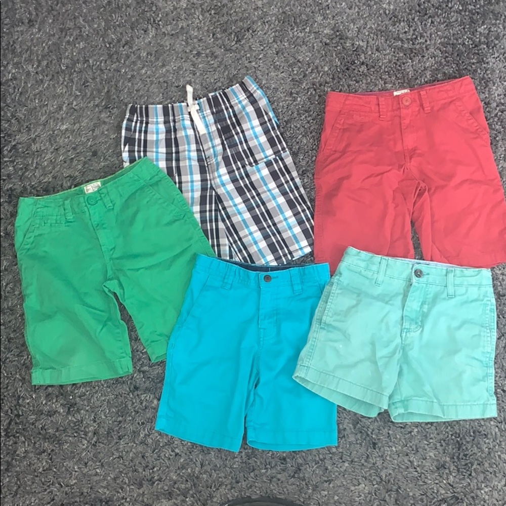 Lot of FIVE Pairs of Boys Size 7 Shorts